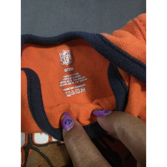 Chicago Bears Baby Shirts Size 0/3 Mos NFL Kids - Picture 4 of 10